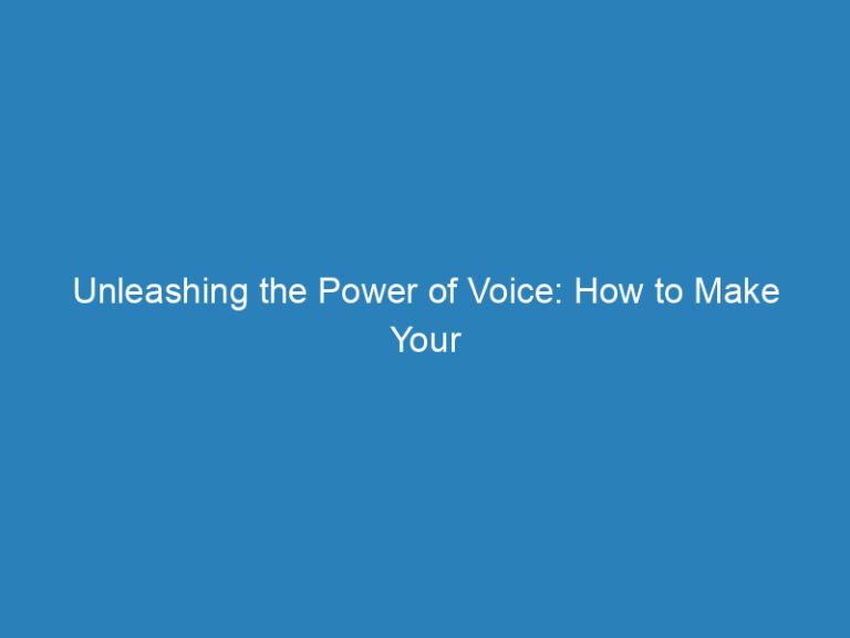 Unleashing the Power of Voice: How to Make Your Echo Discoverable