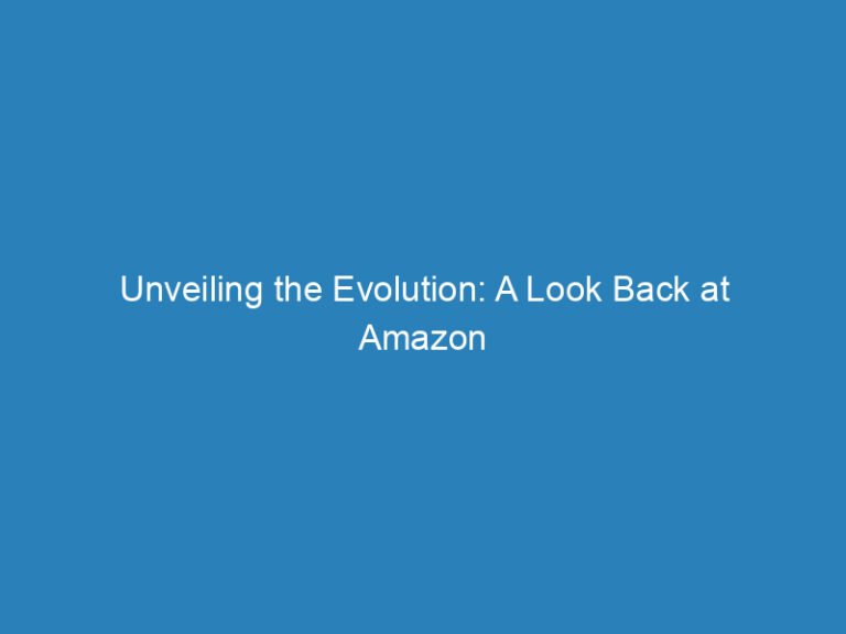 Unveiling the Evolution: A Look Back at Amazon Echo’s Software Version History